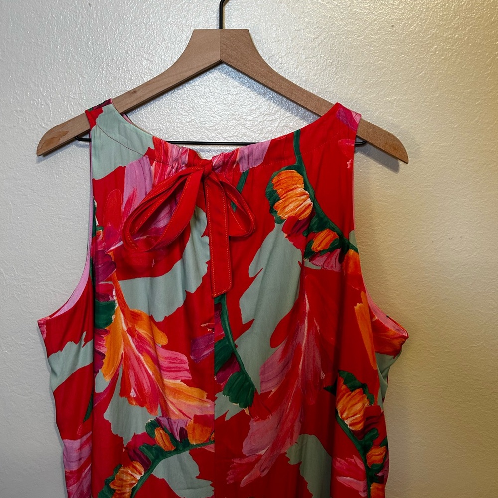 Chico’s Spring Colors Size 3 Dress (Fits like size 16) - Picture 4 of 6